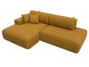 127764L Диван угловой Лига-036 НПБ Модерн левый угол | велюр | brut 10 желтый - 5