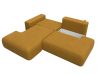 127764L Диван угловой Лига-036 НПБ Модерн левый угол | велюр | brut 10 желтый - 8