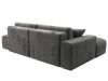 127777L Диван угловой Лига-036 НПБ Модерн левый угол | велюр | tower 10 серый - 6