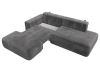127777L Диван угловой Лига-036 НПБ Модерн левый угол | велюр | tower 10 серый - 7
