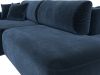 127776L Диван угловой Лига-036 НПБ Модерн левый угол | велюр | tower 13 синий - 4