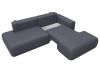 127773 Диван угловой Лига-036 НПБ Модерн правый угол | экокожа | grifon 15 серый - 7
