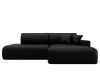 127772 Диван угловой Лига-036 НПБ Модерн правый угол | экокожа | grifon 18 черный - 2