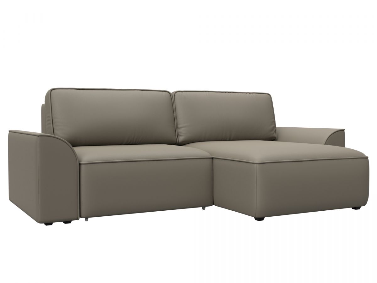 128274 Диван угловой Лига-048 НПБ | экокожа | grifon 04 бежевый