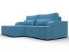 137286L Диван угловой Лига-120 угол левый | рогожка | амур 10 голубой - 3