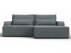 137285 Диван угловой Лига-120 угол правый | рогожка | амур 07 серый - 2