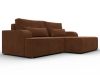 137290 Диван угловой Лига-120 угол правый | велюр | laim 14 терракотовый - 3
