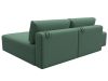 129702 Диван угловой модульный с пуфом Лига-060 НПБ угол универсальный | рогожка | амур 11 зеленый - 5