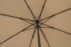 "Джулия" зонт садовый 3х3м на центральной опоре, тент бежевый - 2