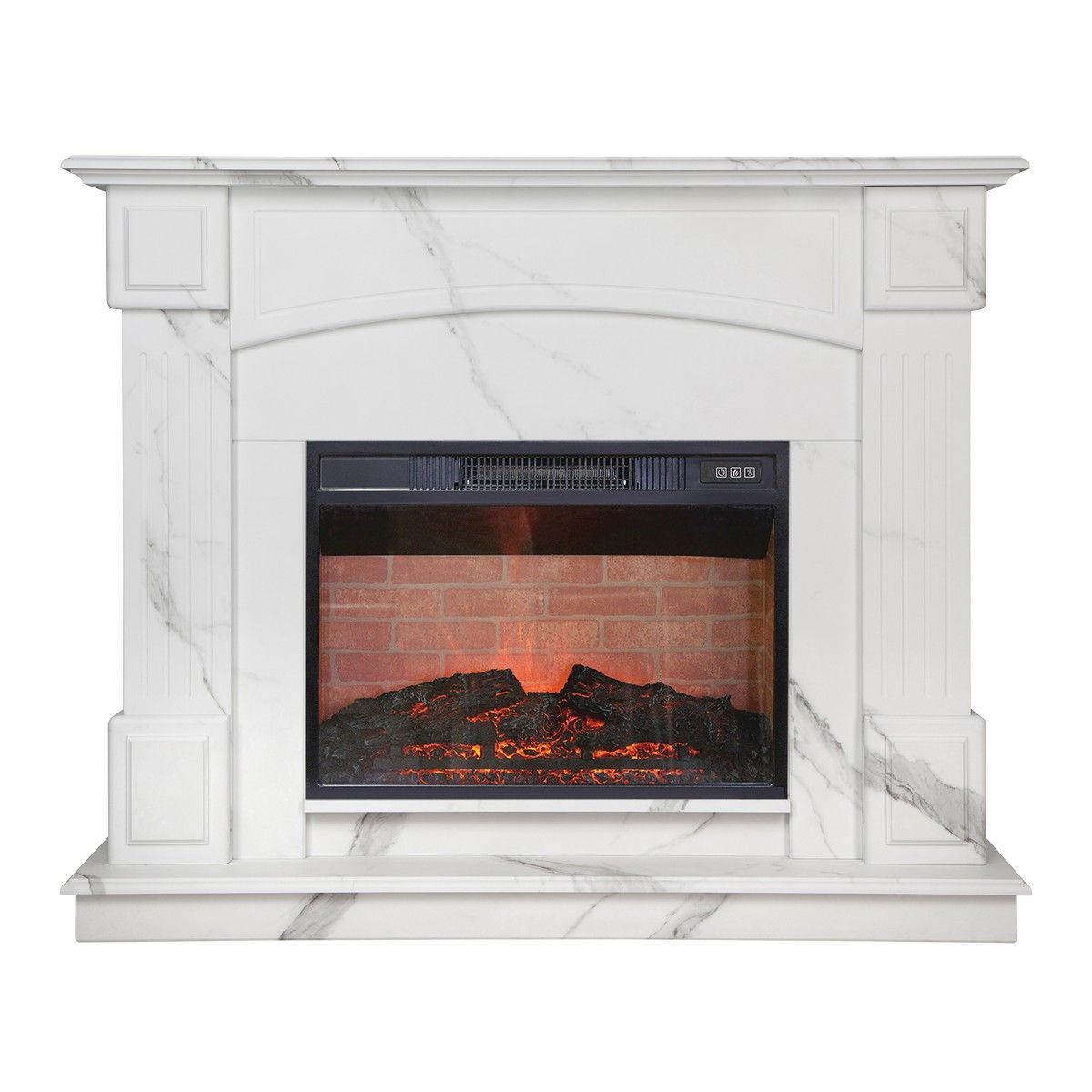 Электрокамин Carolina 24-25,5 WT-F512 с очагом Irvine 24