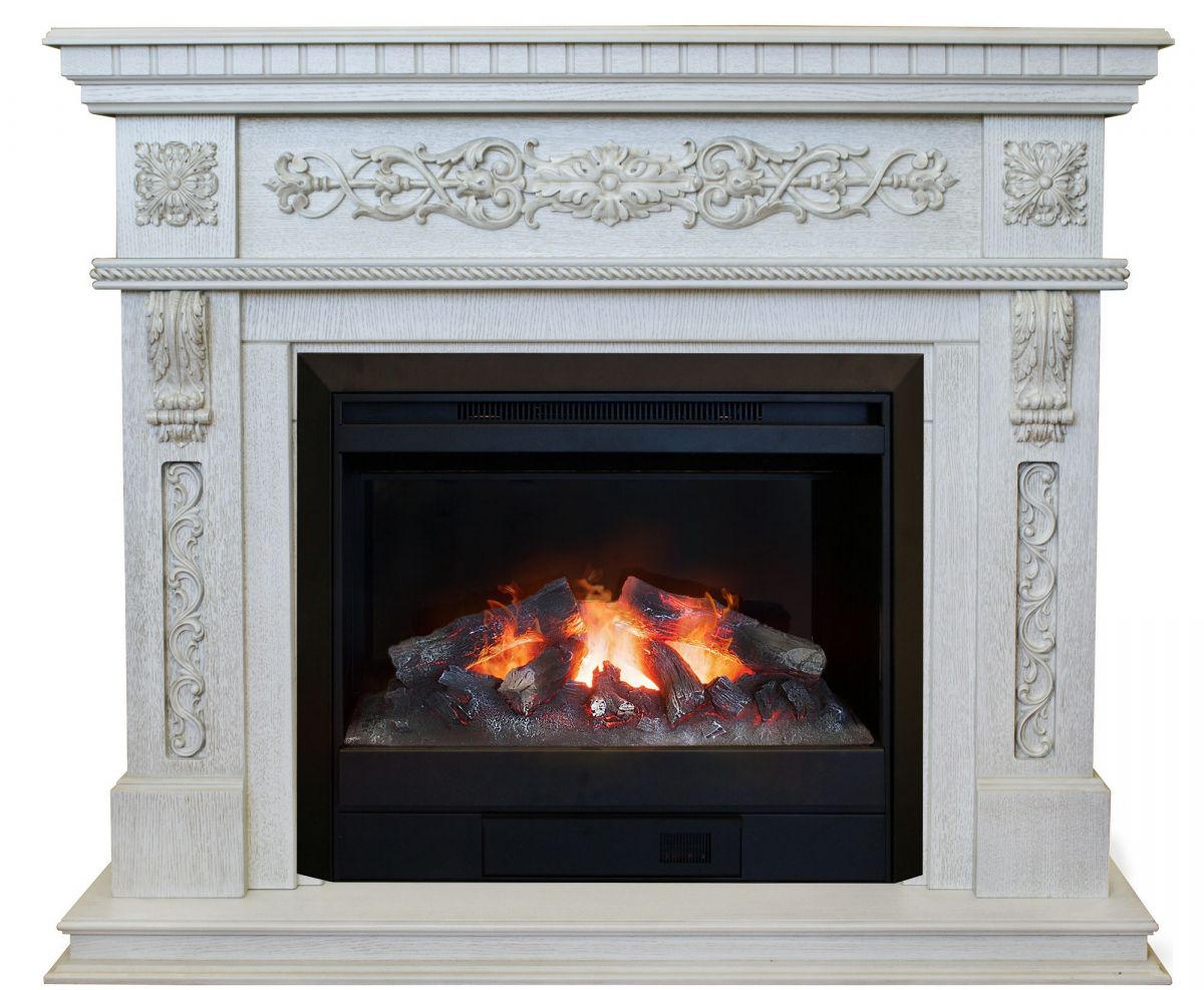 Электрокамин Estella 25,5-26 WT с очагом 3D Helios 26