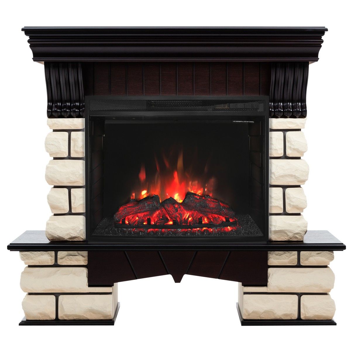 Электрокамин Kavkaz 24-25,5 AO с очагом Evrika 25,5