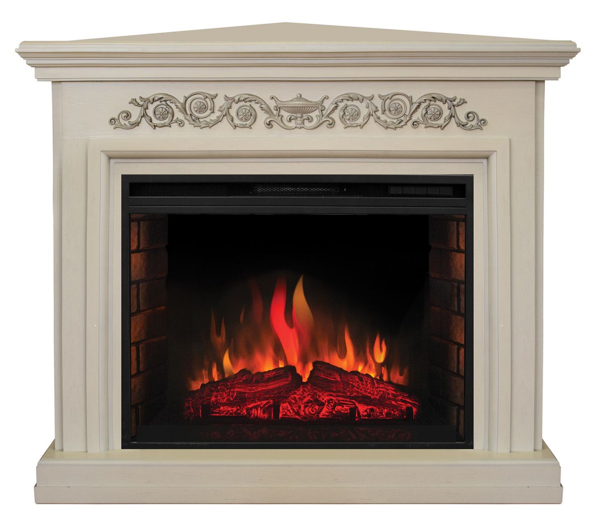 Электрокамин Leticia Corner 26 WT-619G с очагом Epsilon 26