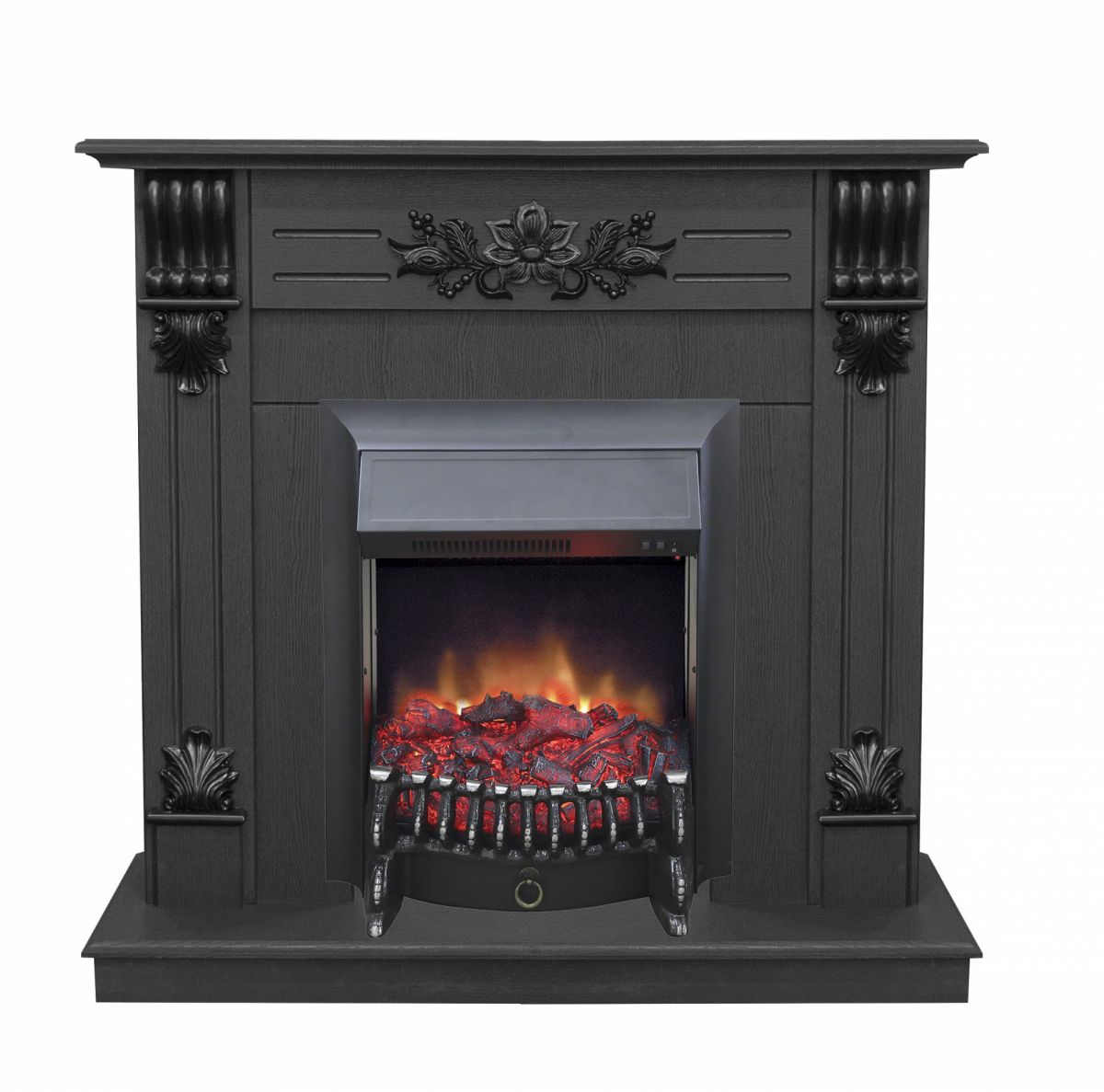 Электрокамин Ottawa DN с очагом Fobos Lux Black RC