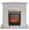 117152 Камин RealFlame Dominica Corner WT c очагом Fobos Lux BR S - 1