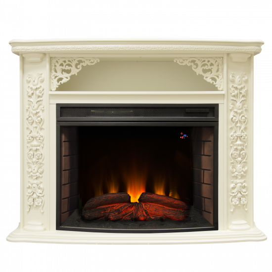 170045 Камин RealFlame Izabella 33 WT с FireSpace 33 S IR