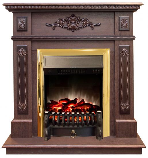 200286 Камин RealFlame Lilian DN с Fobos Lux BR S