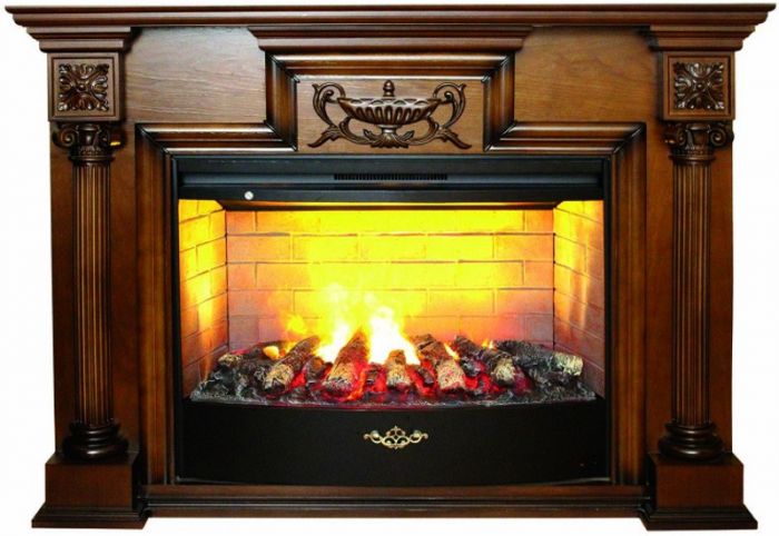 140793 Камин RealFlame London 33 AO с FireStar 33 3D