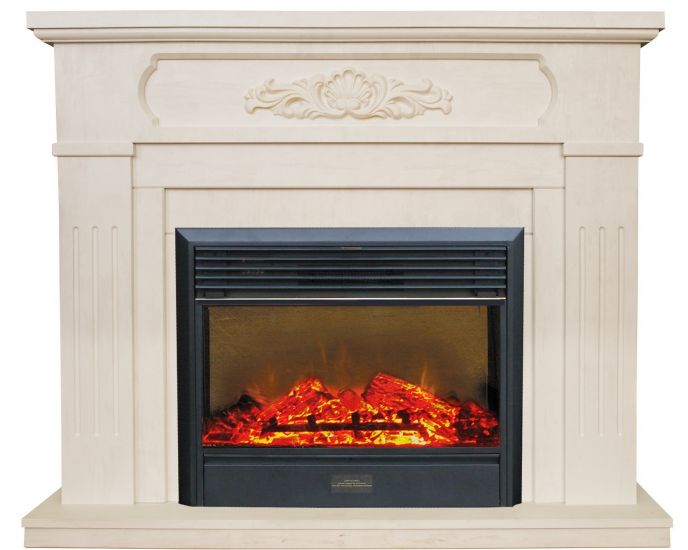 203214 Камин RealFlame Malta 26 WT с MoonBlaze S LUX BL