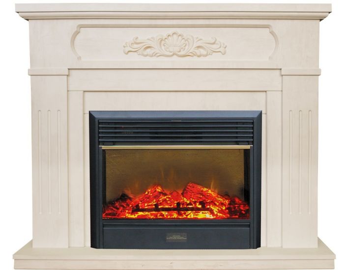 203215 Камин RealFlame Malta 26 WT с MoonBlaze S LUX BR