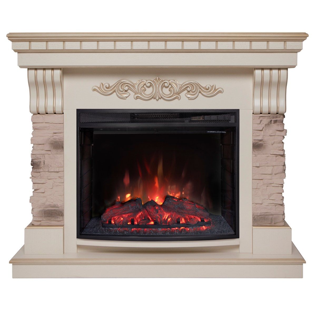 Электрокамин RealFlame Marseilles WT с очагом Evrika 25,5