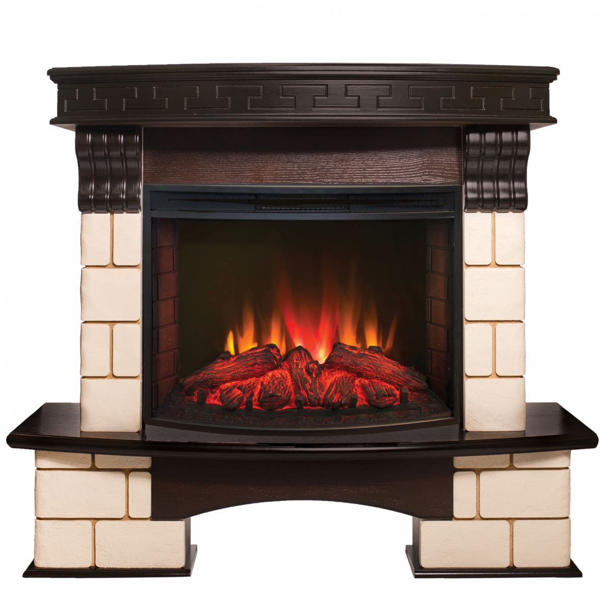 Электрокамин RealFlame Richmond AO c Evrika 25,5 LED, звуковая имитация горения