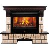 300790 Камин RealFlame Stone Brick 26 AO с Novara 26 3D - 2