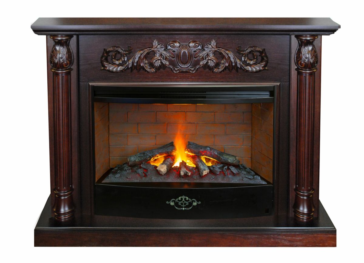 Электрокамин Salford 33 AO-217 с очагом 3D Firestar 33