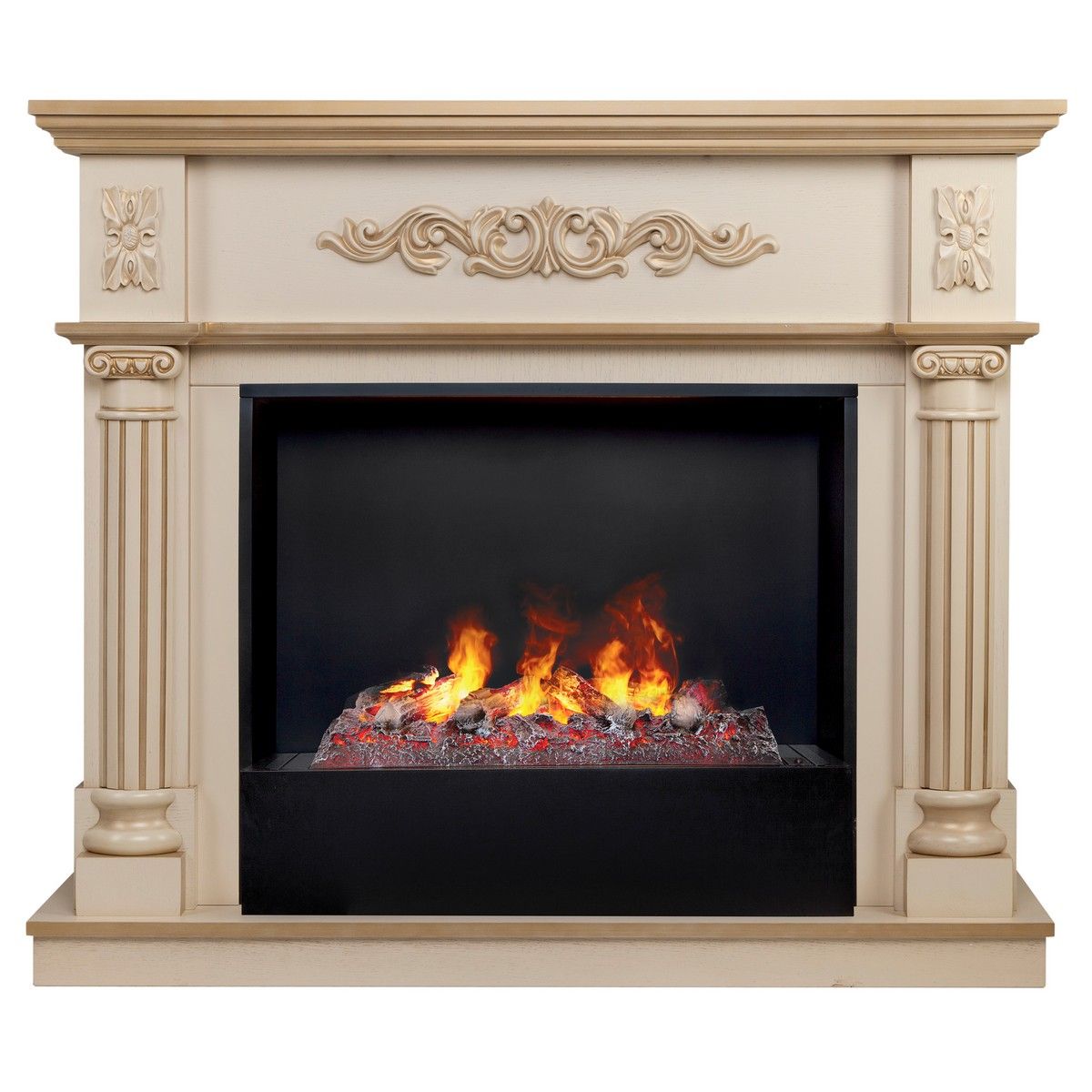 Электрокамин Silvia 26 WT-619G с очагом 3D Cassette 630