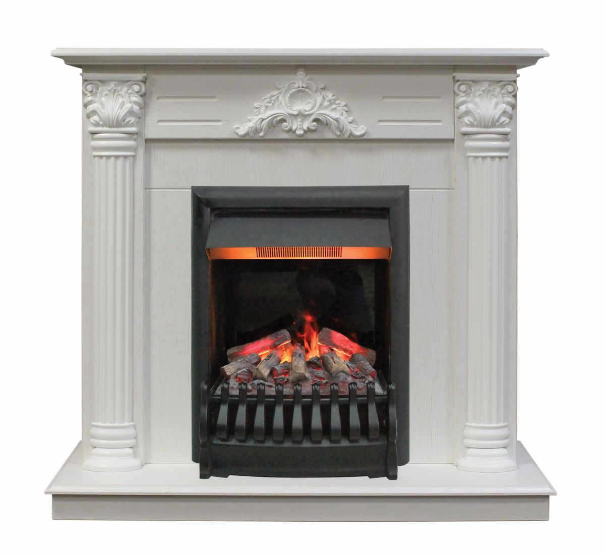 Электрокамин Stefania WT-F612 с очагом 3D Oregan