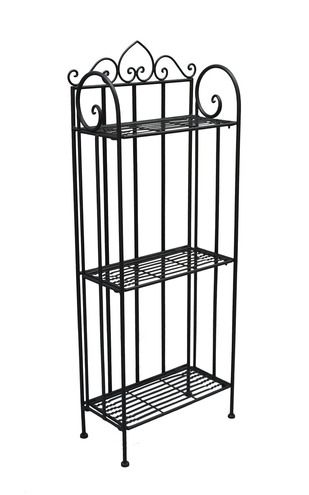 Этажерка Secret De Maison 004 стальной сплав, 42х20х108см, черный