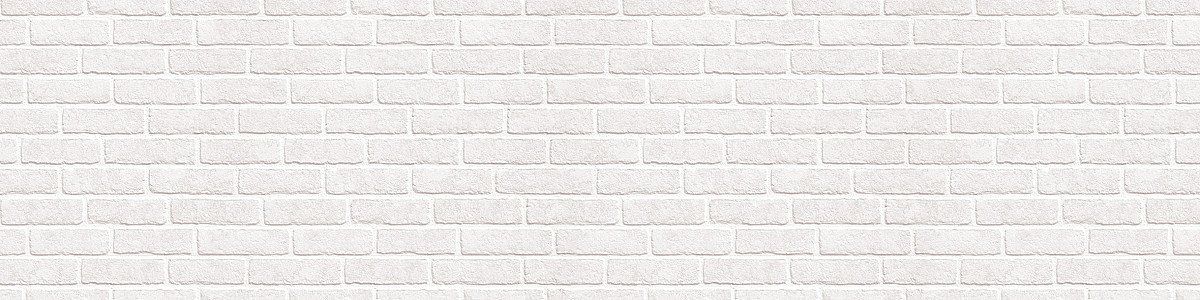 Фартук для кухни «Белые кирпичи» 610x2440x3