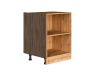 Фасад боковой Флэт для нижнего шкафа Brown Casella Oak 2S 716x573x16 - 2