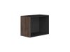 Фасад боковой Флэт для верхнего шкафа Brown Casella Oak 2S 460x315x16 - 3