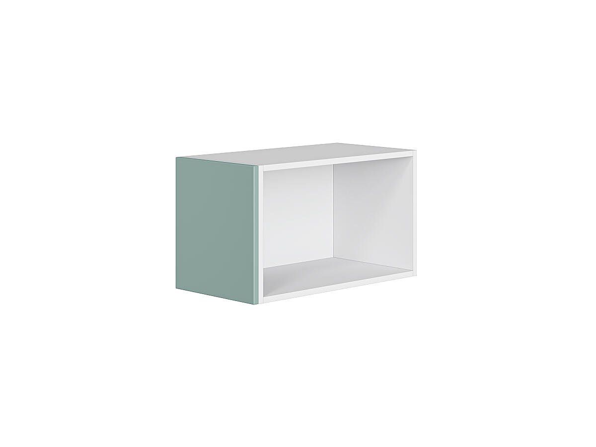 Фасад боковой Флэт для верхнего шкафа Grey-green In 2S 358x315x16