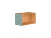 Фасад боковой Флэт для верхнего шкафа Grey-green In 2S 358x315x16 - 2