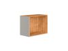 Фасад боковой Флэт для верхнего шкафа Light Grey In 2S 460x315x16 - 2