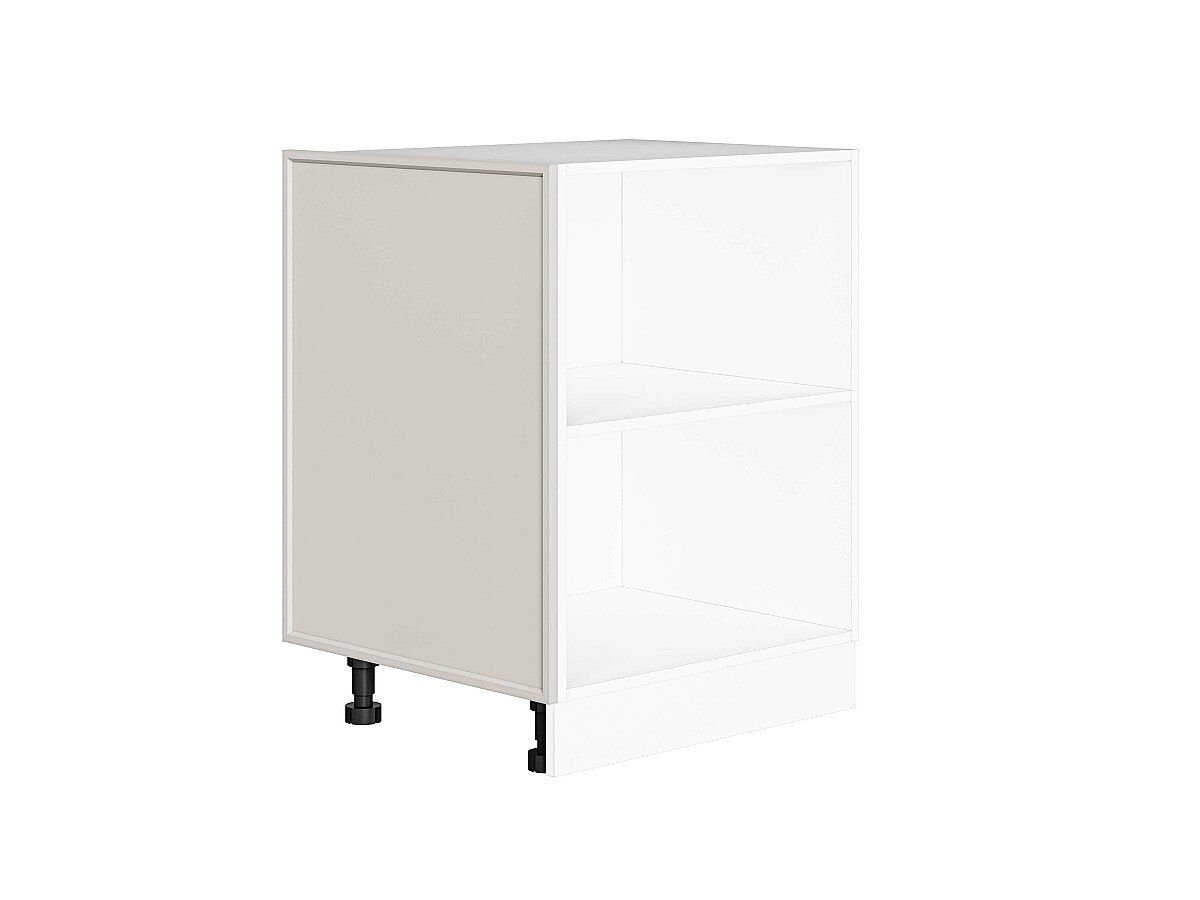 Фасад боковой Фрейм для нижнего шкафа Cream Silk 716x579x22