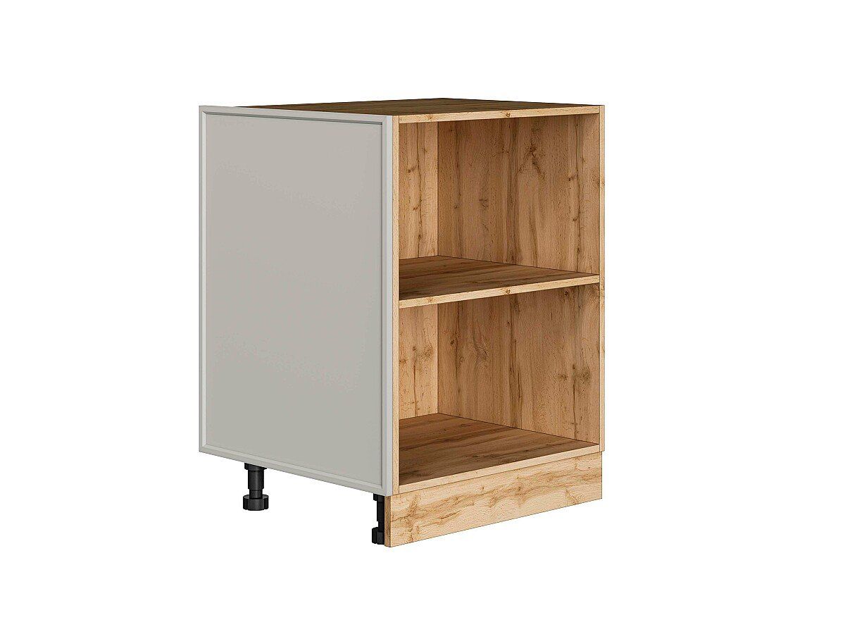 Фасад боковой Фрейм для нижнего шкафа Grey Silk 716x579x22