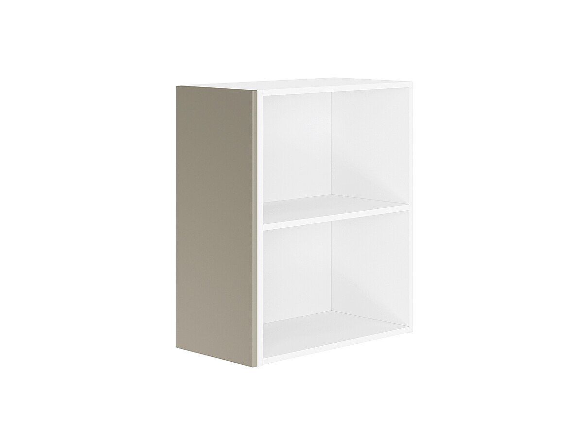 Фасад боковой Фьюжн для верхнего шкафа Silky Grey 716x315x18