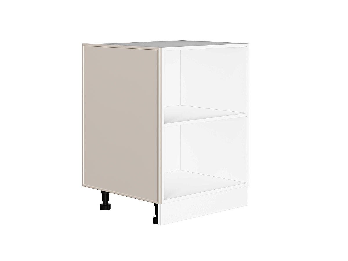 Фасад боковой Квадро для нижнего шкафа Кашемир 716x573x19