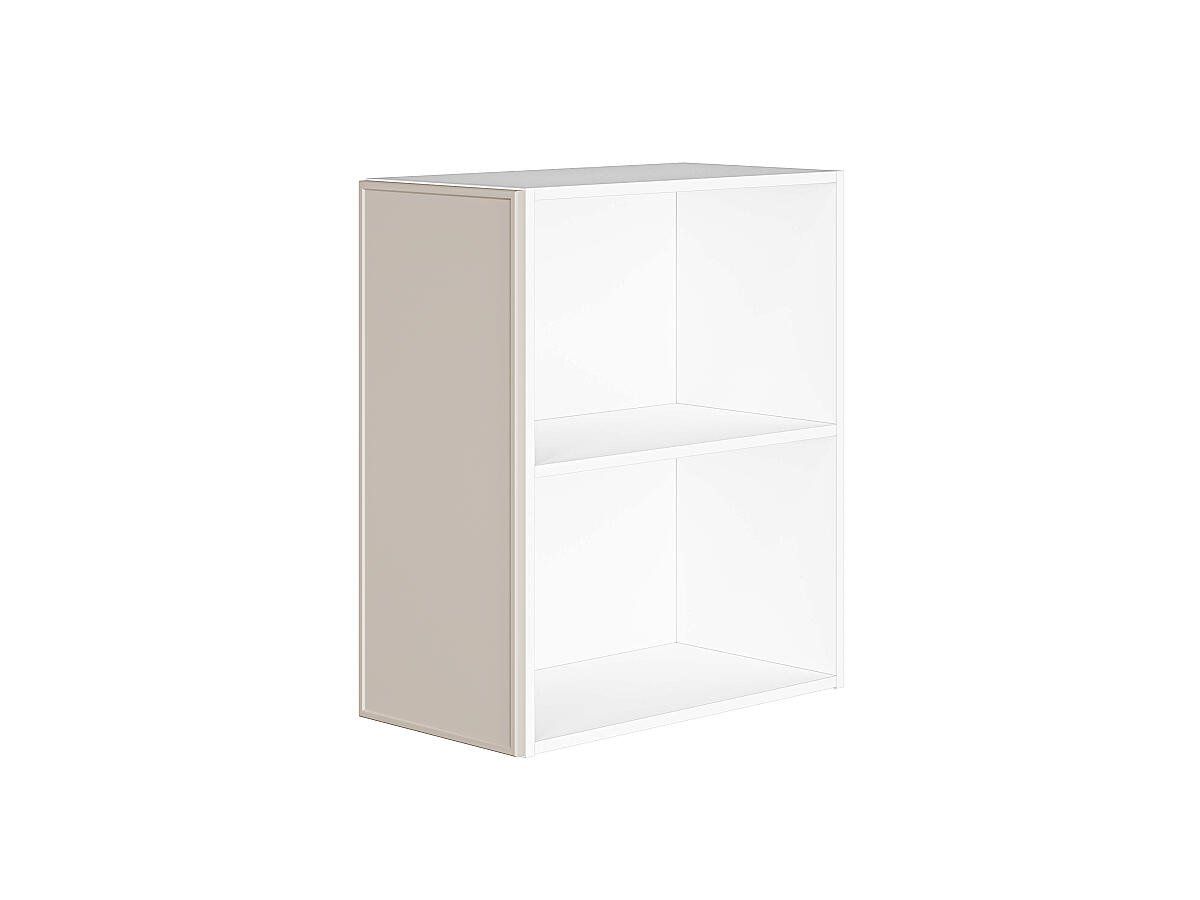 Фасад боковой Квадро для верхнего шкафа Кашемир 716x315x19