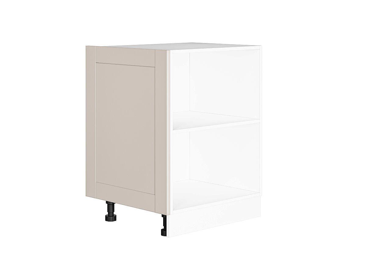 Фасад боковой Лофт для нижнего шкафа Cream Silk 716x573x18