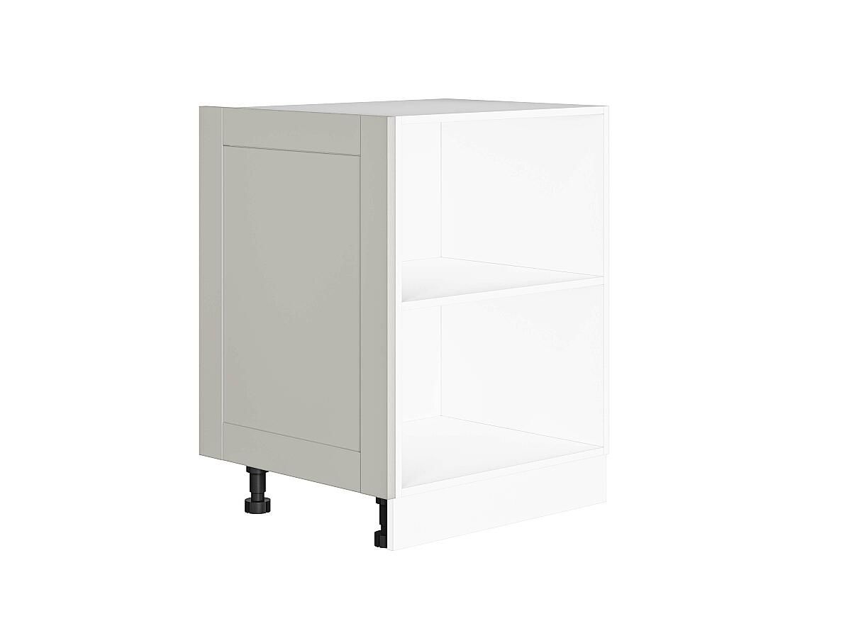 Фасад боковой Лофт для нижнего шкафа Grey Silk 716x573x18