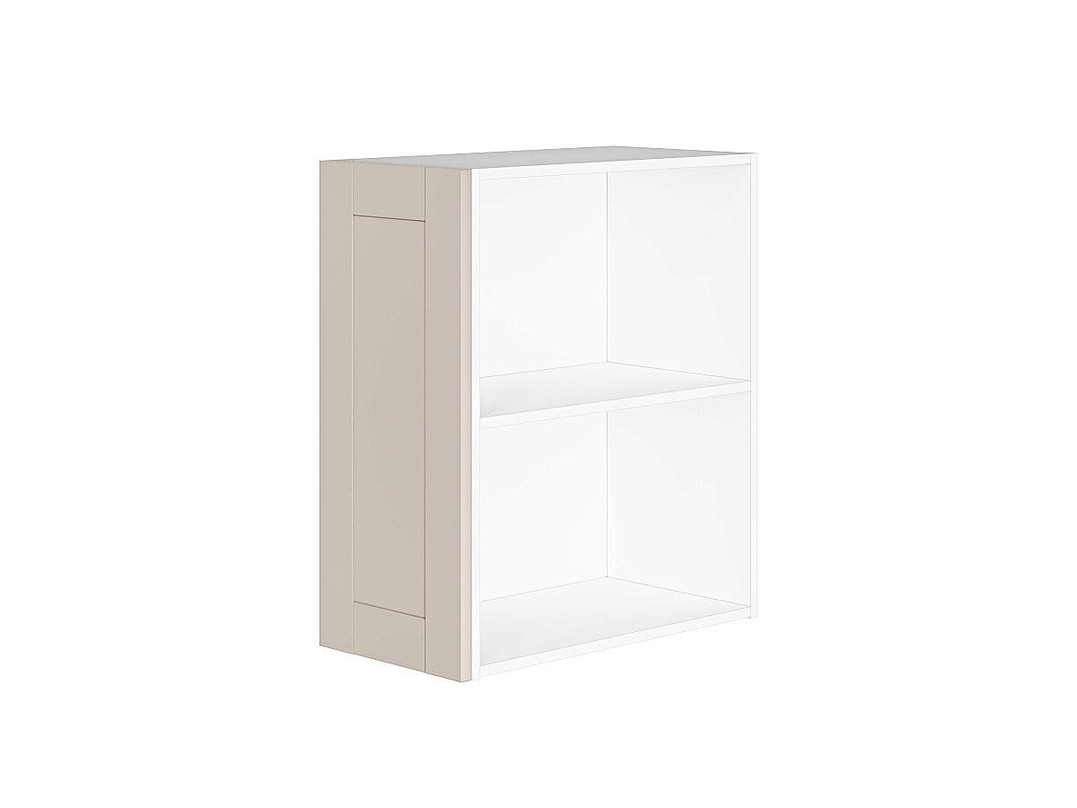 Фасад боковой Лофт для верхнего шкафа Cream Silk 716x315x18