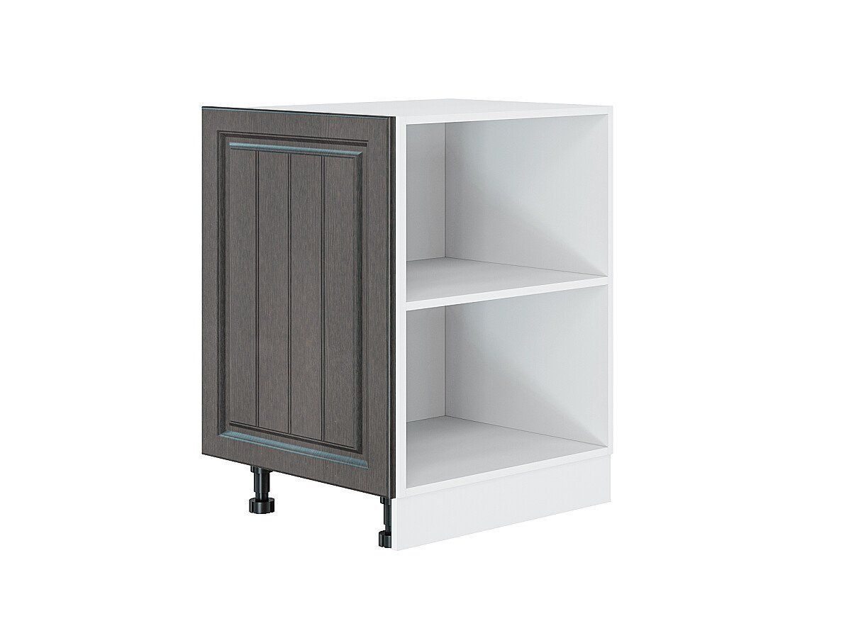 Фасад боковой Прага для нижнего шкафа Венге премиум 716x573x16