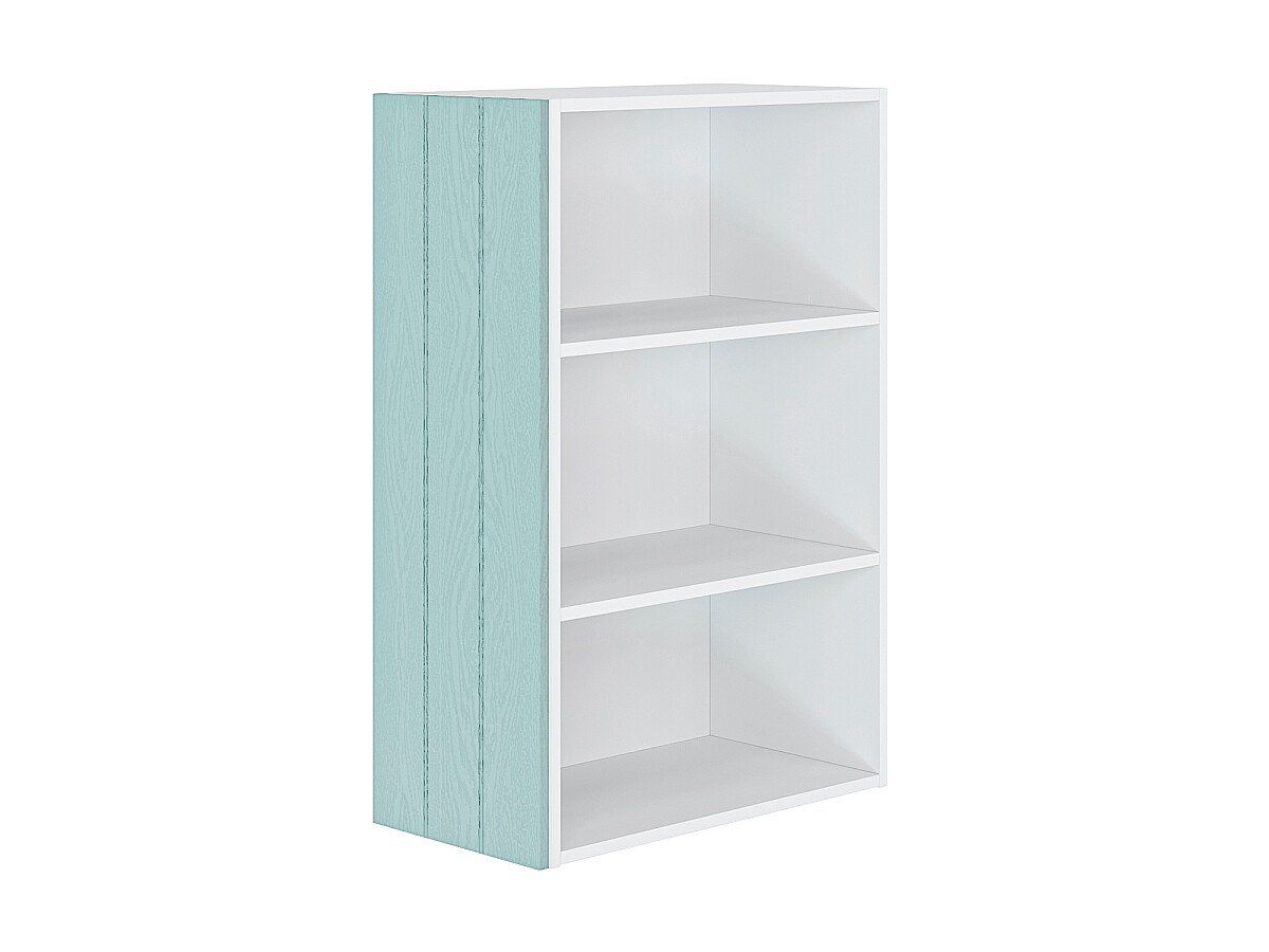 Фасад боковой Прованс для верхнего шкафа Голубой 916x315x16