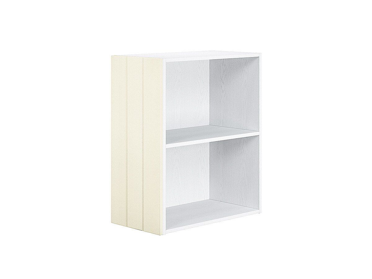 Фасад боковой Прованс для верхнего шкафа Ваниль 716x315x16