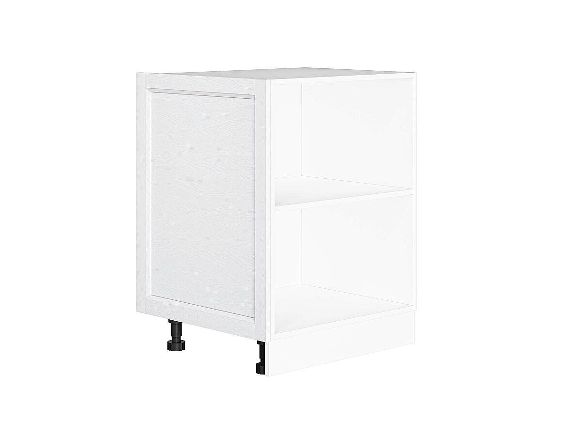 Фасад боковой Сканди для нижнего шкафа White Silkwood 716x573x18