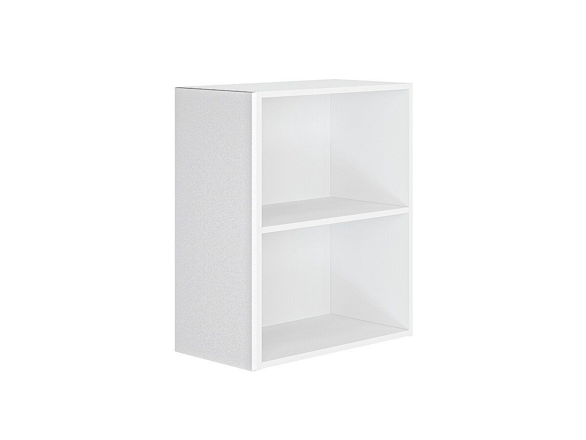 Фасад боковой Валерия-М для верхнего шкафа Белый металлик 716x315x16